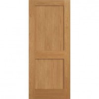 Two Panel Square Oak Door | Product Code: PMR-TwoPanelSquareOakDoor