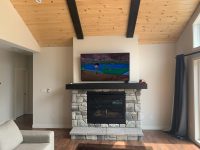 Fireplace with Box Beam Mantle | Product Code: PMR-BoxBeamMantle
