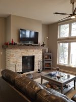 Fireplace with Cultured Stone | PMR-Culturedstone