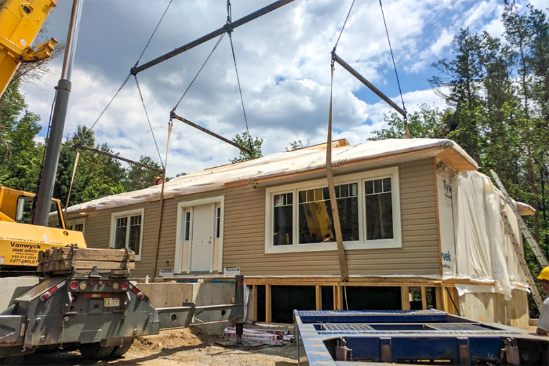 eco-friendly pre-fab cottage