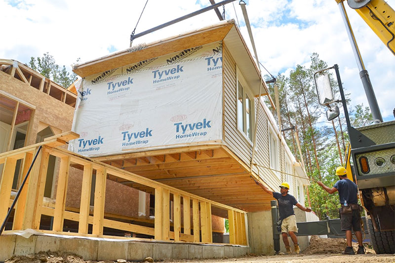 pre-fab cottage