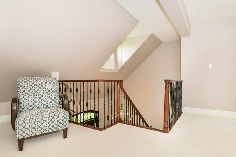 bungalow loft stair access