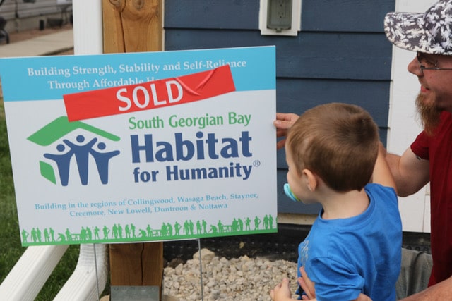 Habitat Homes Dedication