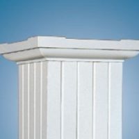 Aluminum Fluted Square
