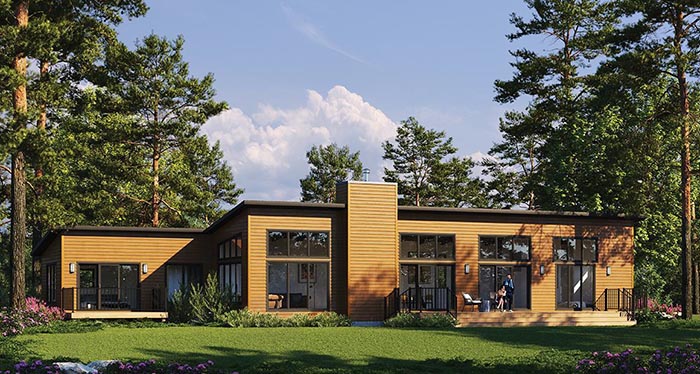 5 Modest One-Story Prefab Options for Couples-2